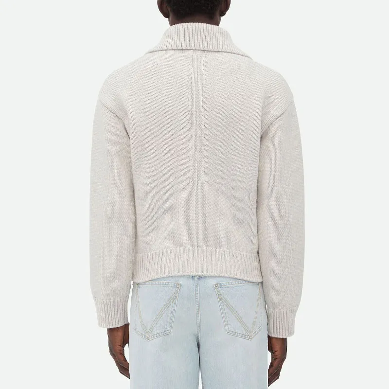 Bottega Veneta Zip Up Knitted Cardigan-4