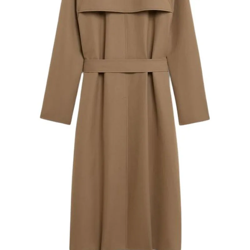 CELINE Trench Coat Women's Camel-4