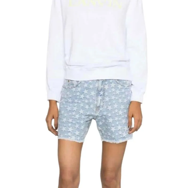 Lanvin Curb Long Fleece Eusebio Hoodie 'Optic White'-4