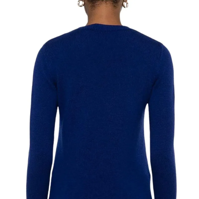 Valentino Cashmere Sweater Women's Marine Blue-3