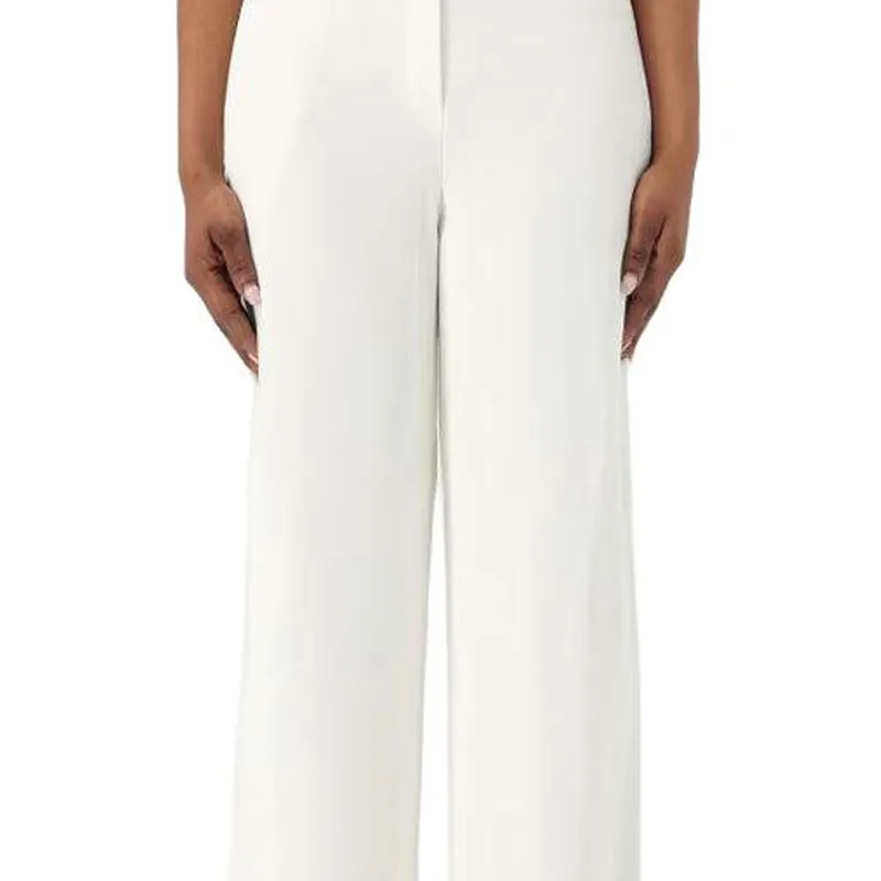 EMPORIO ARMANI Casual Pants Women's White-4