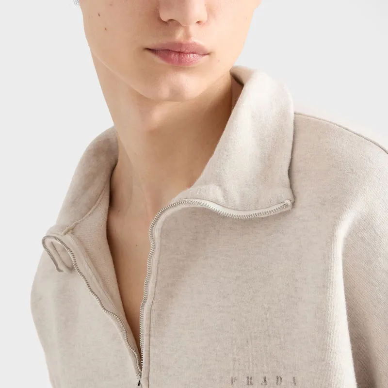 PRADA Polo Shirts Men Beige-4