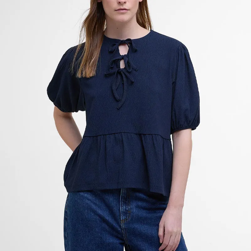 BARBOUR Shirt Women's Marine Blue-2