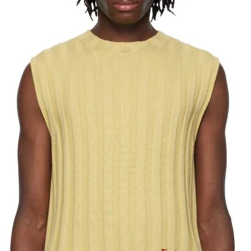 ECKHAUS LATTA Tank Top Men's Yellow-3