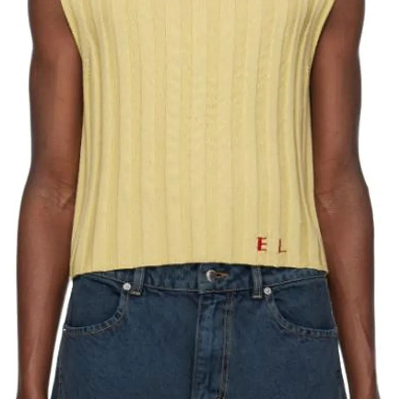 ECKHAUS LATTA Tank Top Men's Yellow-4