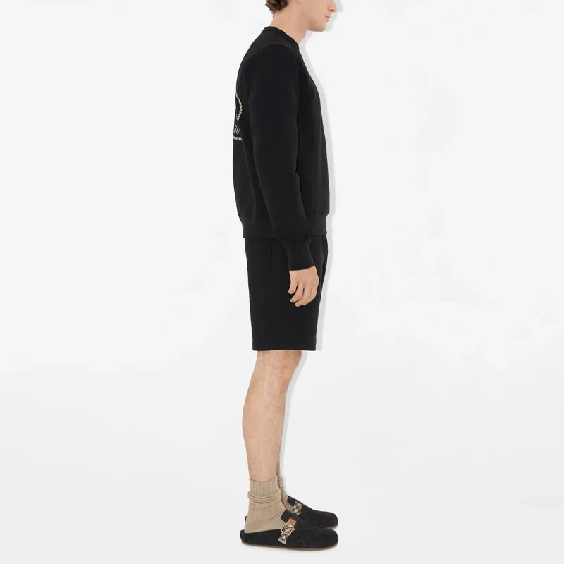 Burberry Knight Stamp Cotton Sweatshirt-3