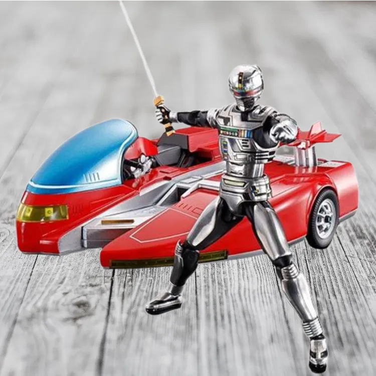 BANDAI Ultra Alloy Universe Criminal Kangba+Motorcycle Action Figures-1
