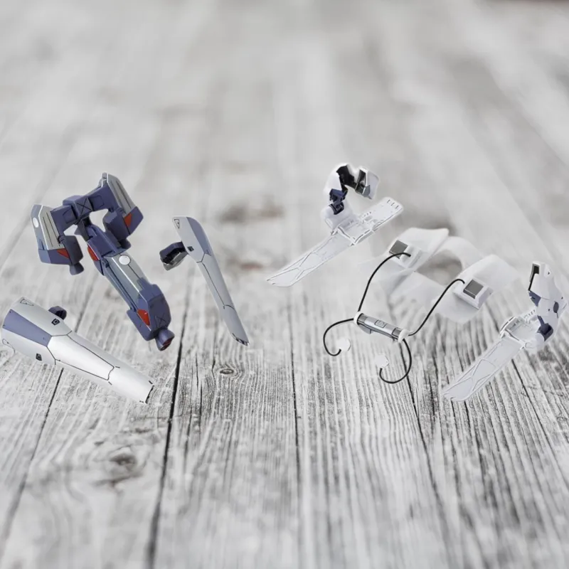 BANDAI Master Grade, Gundam F90 Custom Parts Set Type C & T Strap, Dengeki Model Accessories-1