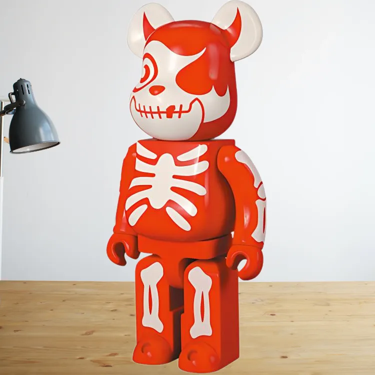Bearbrick Atom Rage Vampire Red-1