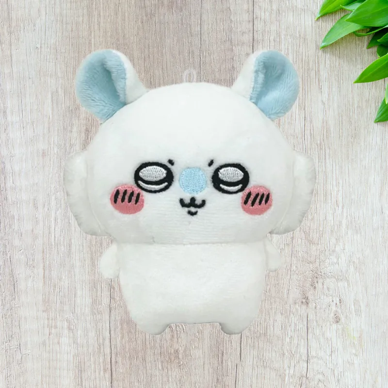 Chiikawa Momonga Dual Function Phone Stand Dolls Plush Doll 10cm Height-3