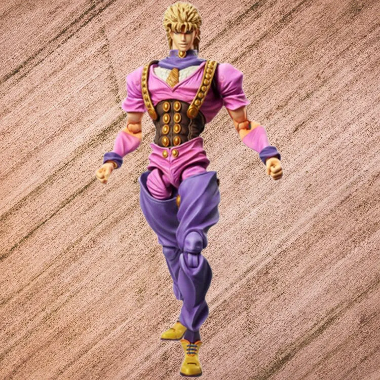 Medicos Super Action Statue Jojo'S Bizarre Adventure Part 1 Phantom Blood Dio Brando Chozokado Figure Pink-2