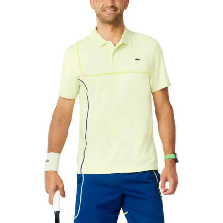 LACOSTE Polo Shirt Men's Yellow-1
