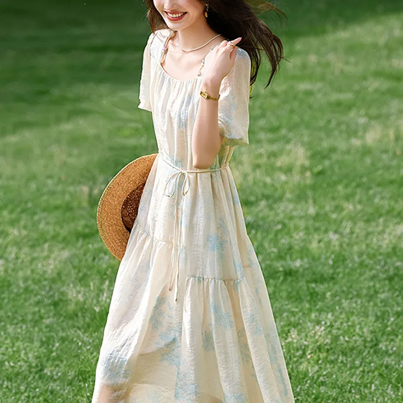 A Paradise For Awakening Short Sleeved Dress Women's-2