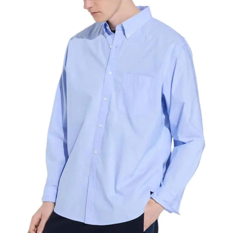 UNIQLO Shirts Unisex Lake Blue-4