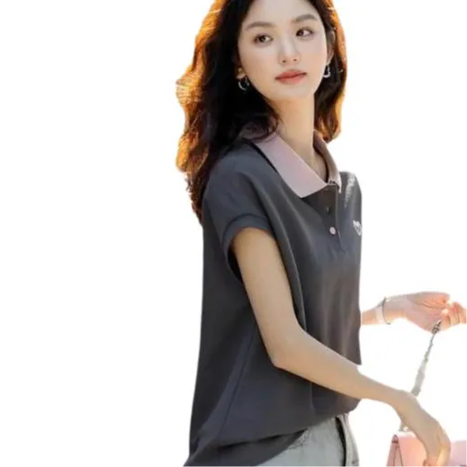 Mu Xiao Xin T Shirts Women's Dark Gray-2