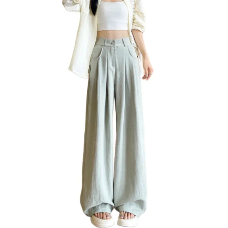 Mu Qingqing Casual Pants Women's-3