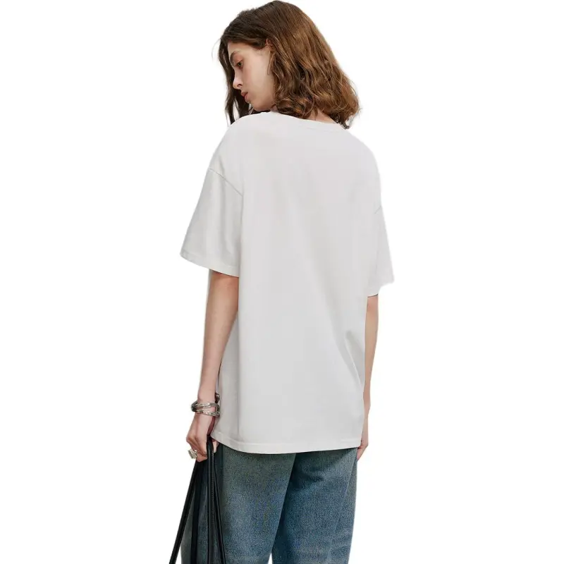 Initial Language T Shirt Women's-1