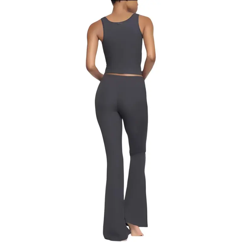 SKIMS SOFT LOUNGE RUCHED PANT Casual Pants Women's GRAPHITE/Graphite-3