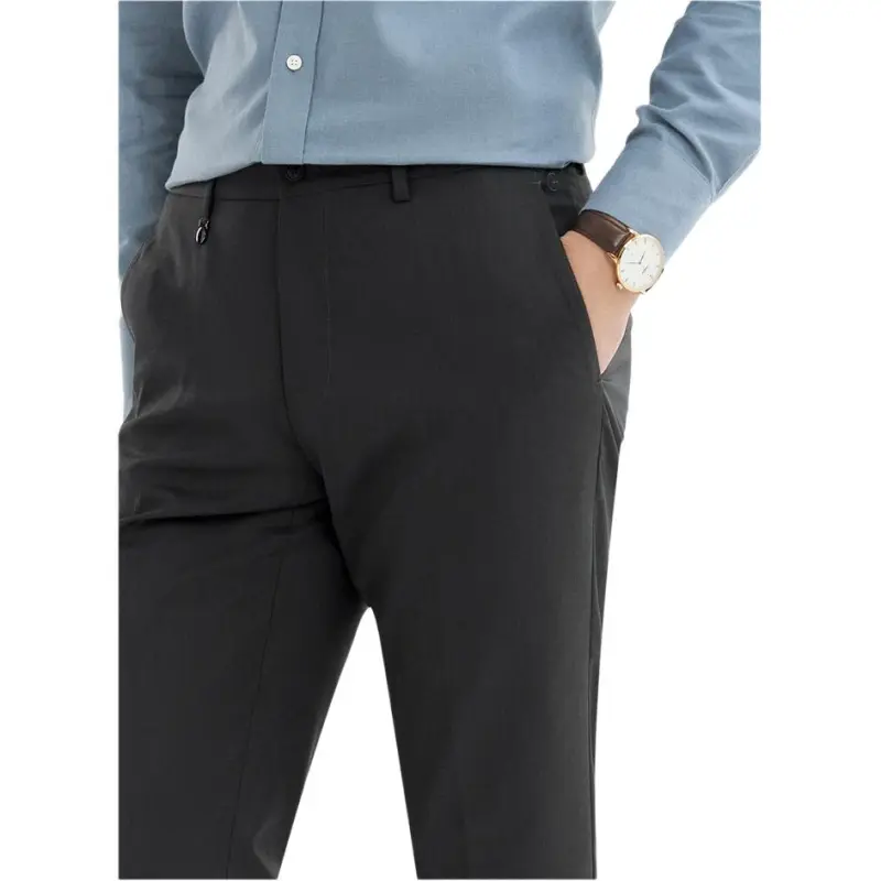 GOLDLION Suit Trouser Men's Dark Gray-2