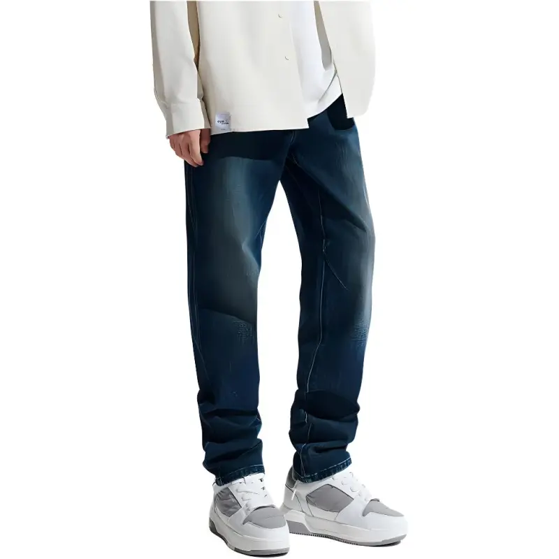 PEACEBIRD MEN Jeans Men Blue-5