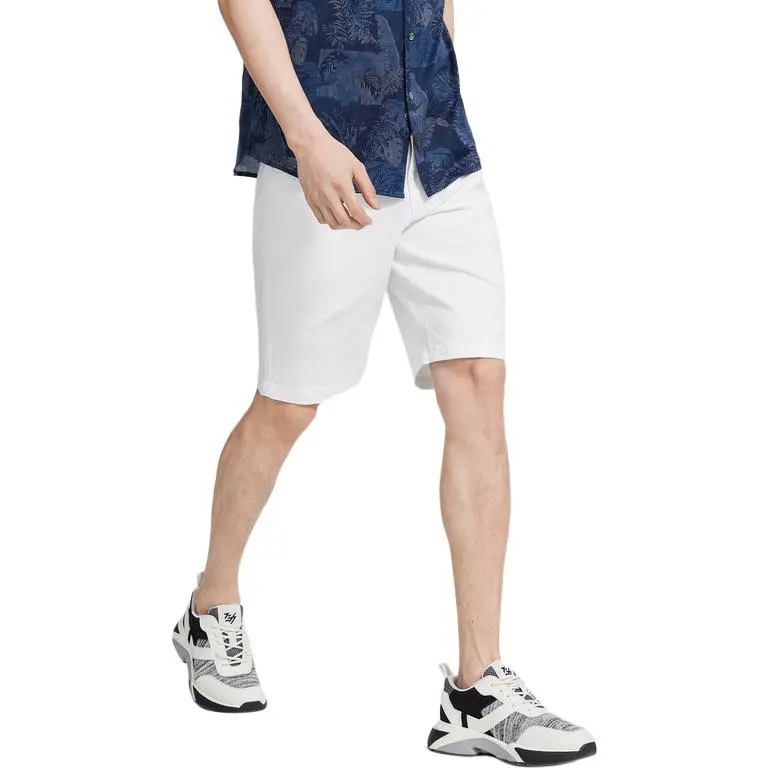 K BOXING Denim Shorts Men's White-5
