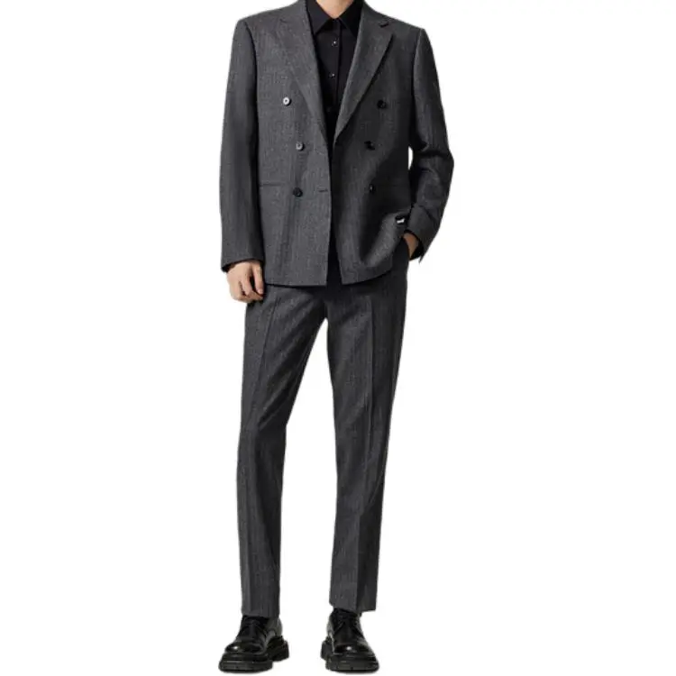 GXG Suit Trousers Men Gray-3