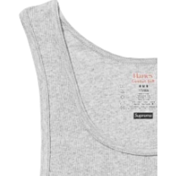 Supreme　Hanes Tagless Tank Tops （3Pack） Supreme Hanes Tagless Tank Tops (3 Pack) (SS21) - $22