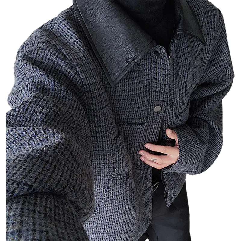 GY.VG Jackets Unisex Blue Black-2