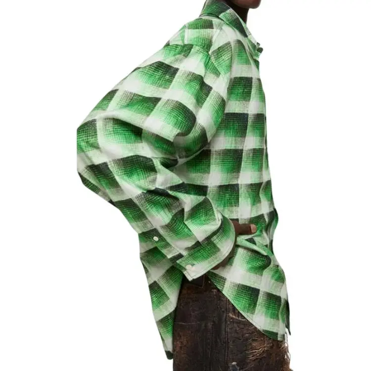 Acne Studios Check Button Up Shirt-4