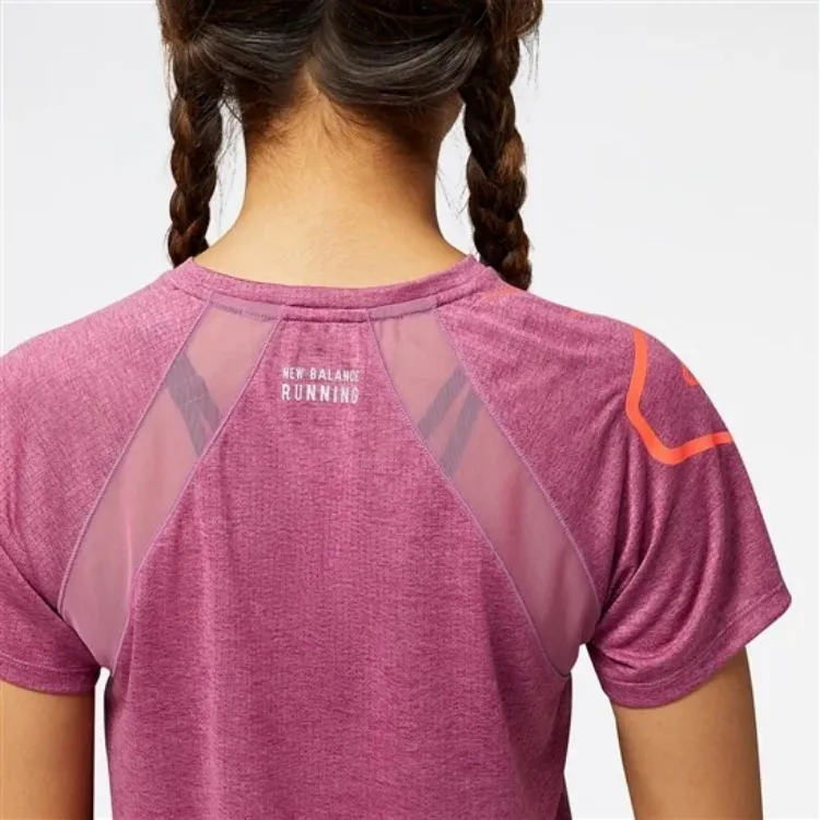 New Balance T Shirts Women's Pink-0