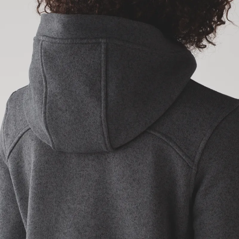 Lululemon It's Fleecing Cold Sweatshirt Women's Charcoal Black-1