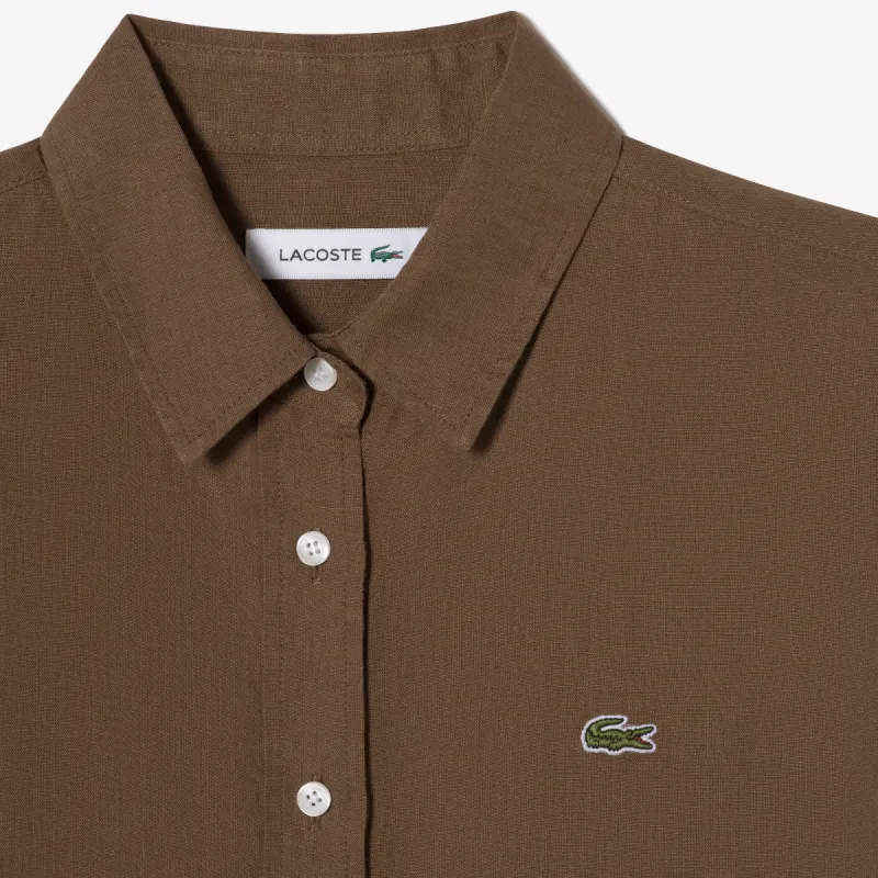 LACOSTE Shirts Women's Brown-3