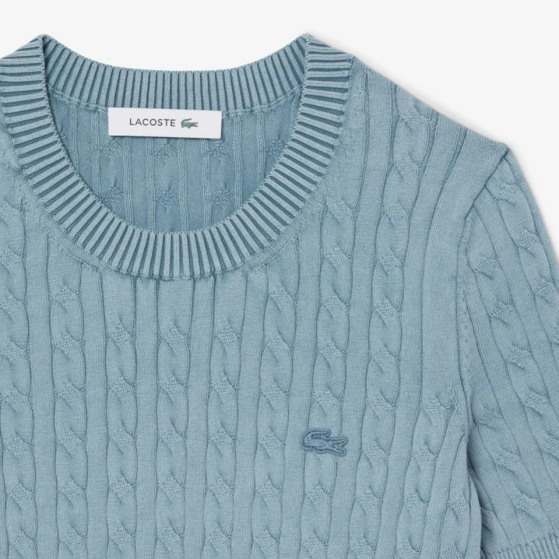 LACOSTE Cable knit Sweater-2