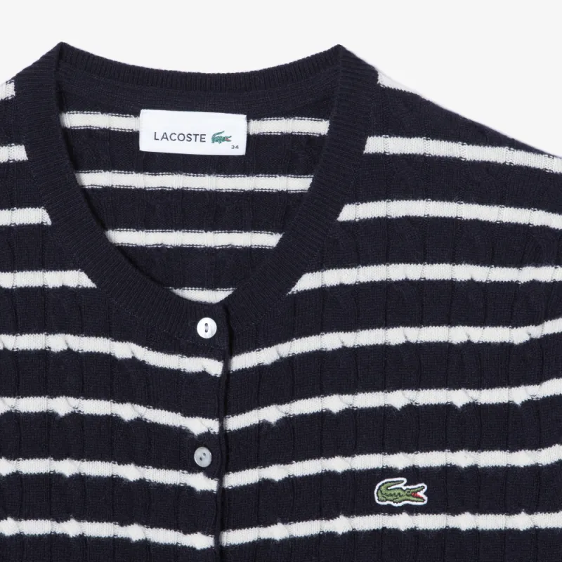 LACOSTE Sweater Women's Marine Blue-4