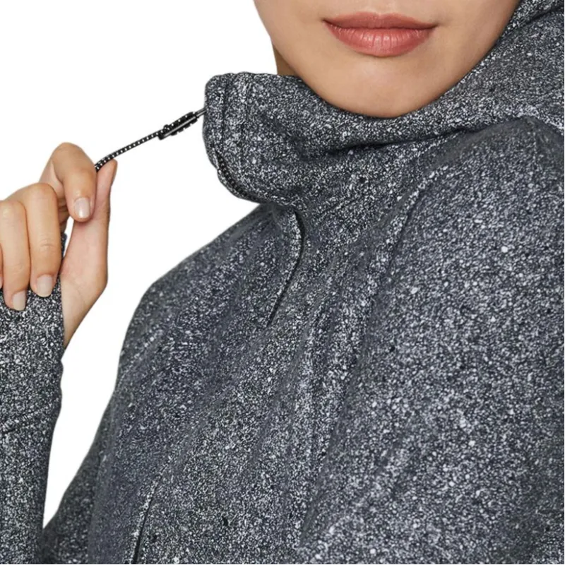 Lululemon Scuba Jackets Coats Women's Black/White Snowflake-2
