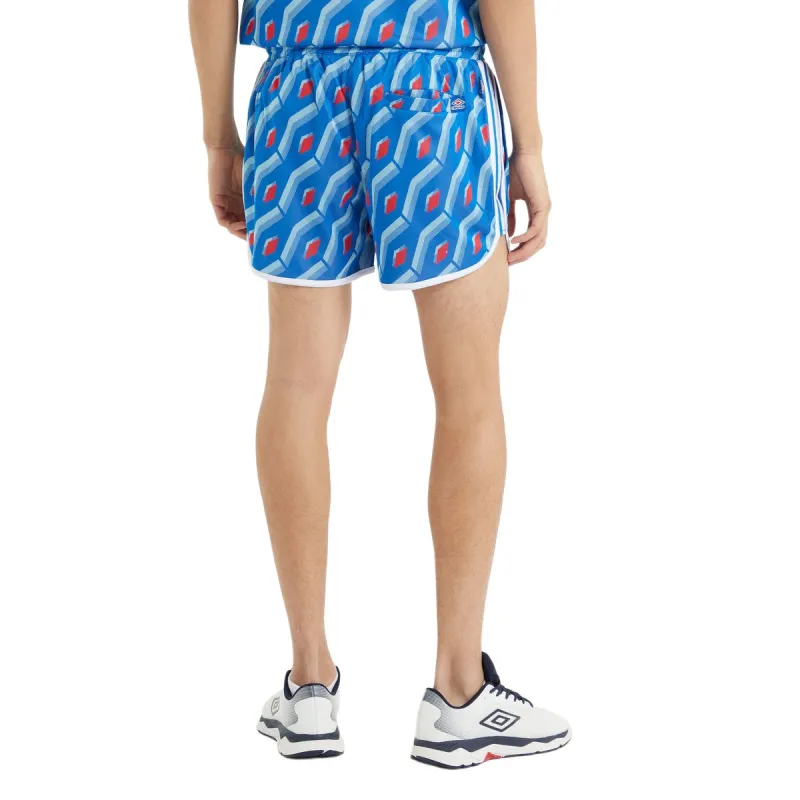 Umbro Jacquard Retro Short Casual Shorts Men's Blue-1