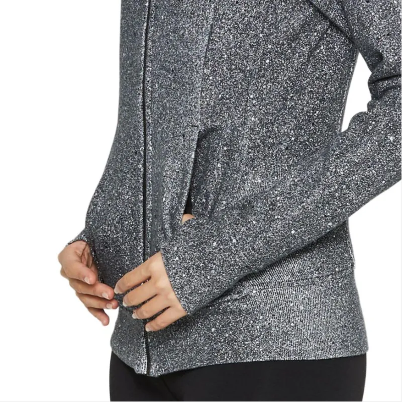 Lululemon Scuba Jackets Coats Women's Black/White Snowflake-3
