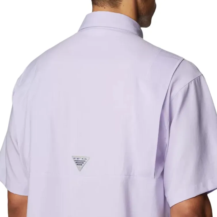 Columbia PFG Tamiami Shirts Men Light Purple-4