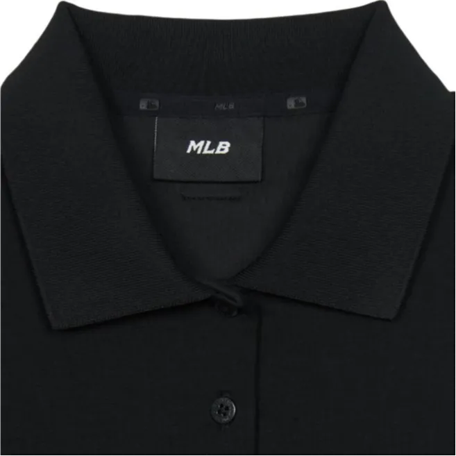 MLB New York Yankees Short Sleeved Dress Women's Black-2