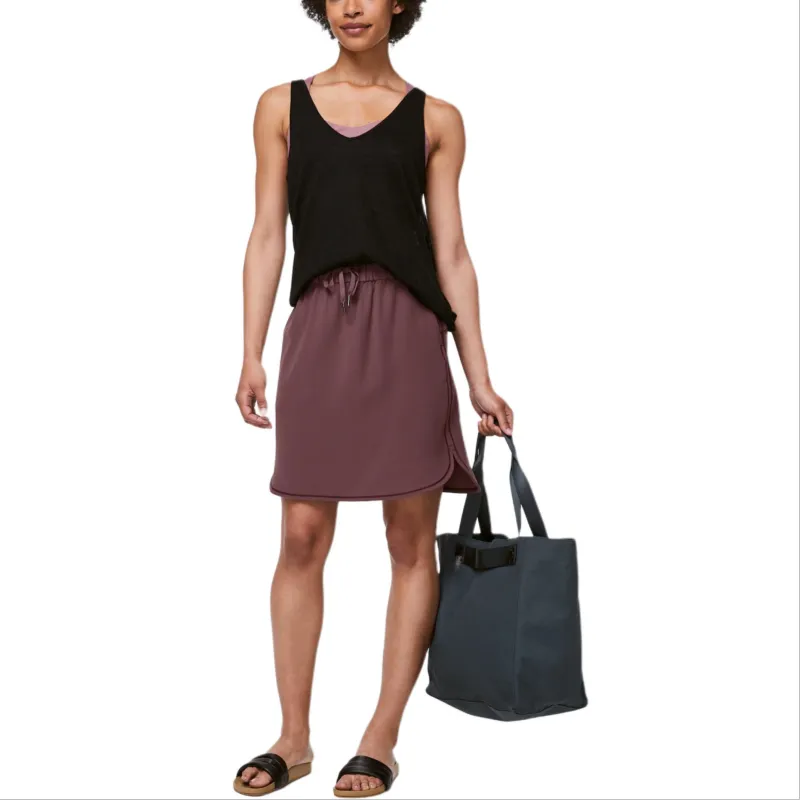 Lululemon On The Fly Casual Short Skirts Women's Brown Red-2
