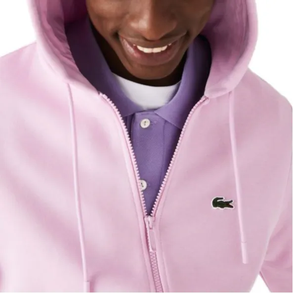 LACOSTE Sweatshirts Men Pink-3