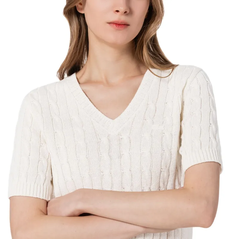 LACOSTE Sweaters Women's White-4