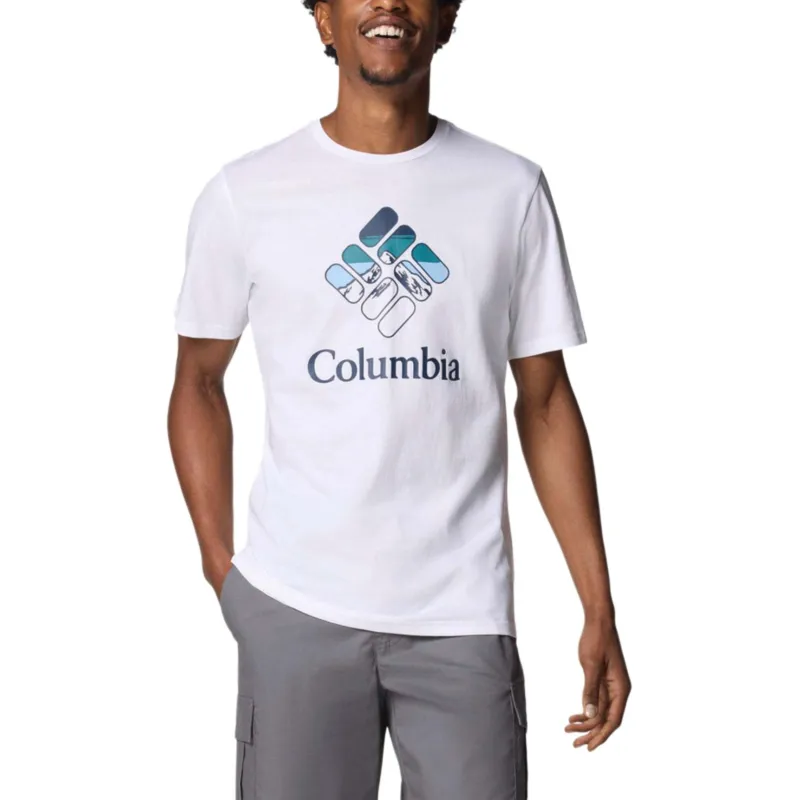 Columbia T Shirts Men White 114-2