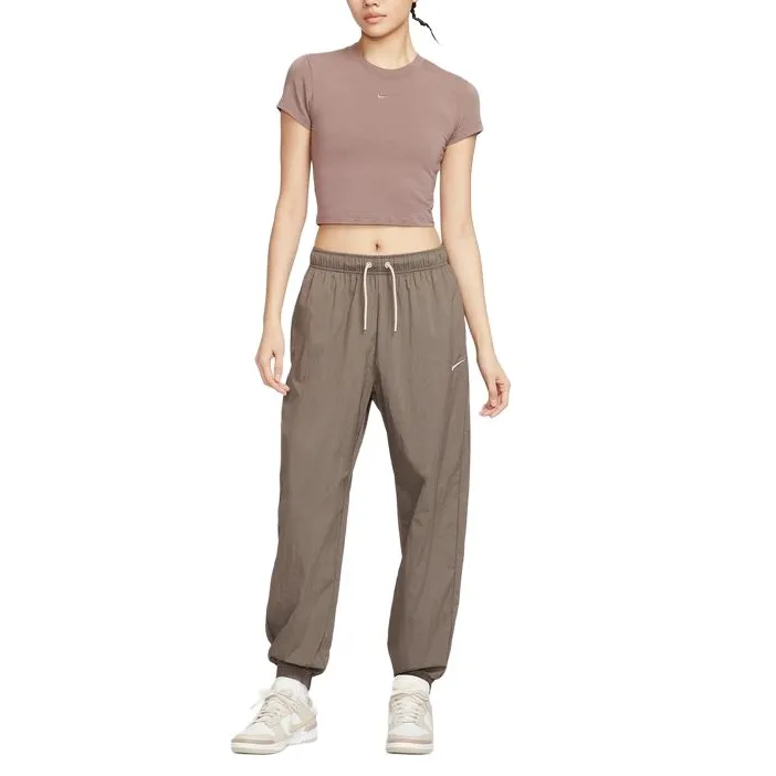 Nike Sportswear Knitted Sweatpants Women's Brown-2