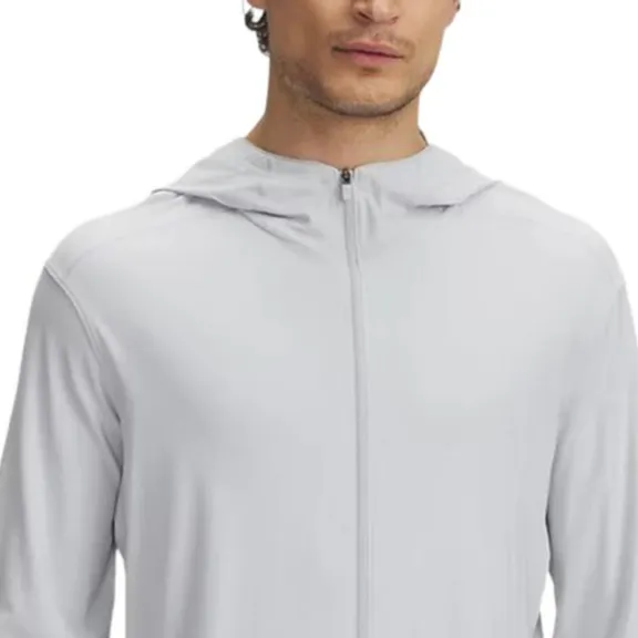 Under Armour Breathable Windproof Sun Protection Sun Protection Clothing Men's Gray-2