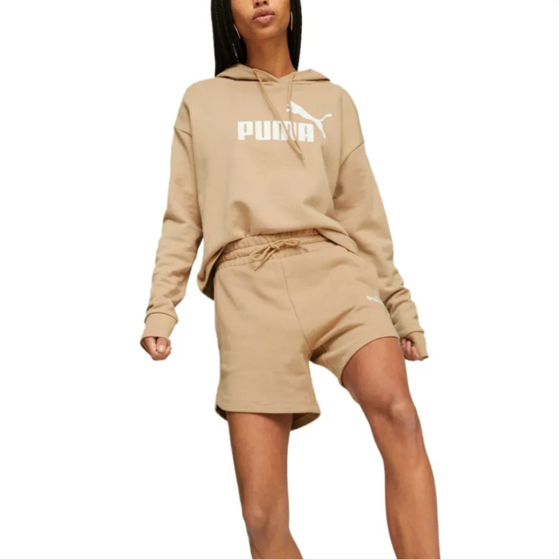 PUMA Casual Shorts Women's Beige-2