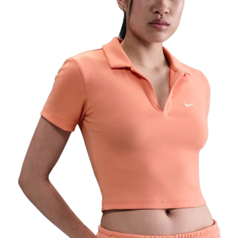Nike Polo Shirt Women's Terracotta-2