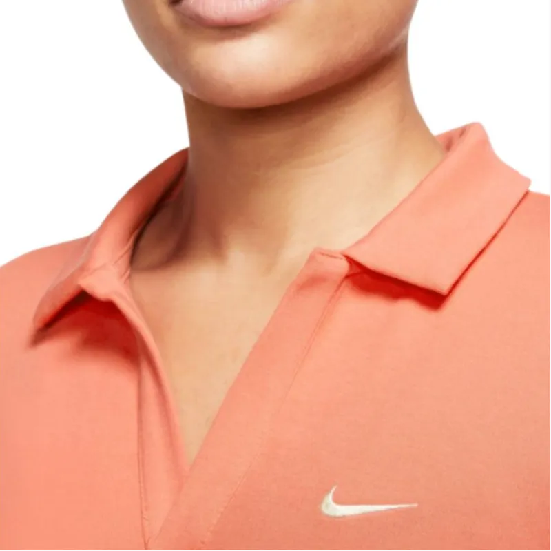 Nike Polo Shirt Women's Terracotta-3