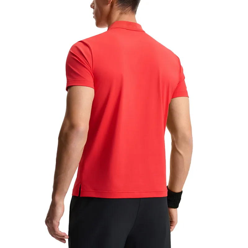 FILA Athletics Tennis Polo Shirt Men's Light Berry Red-4