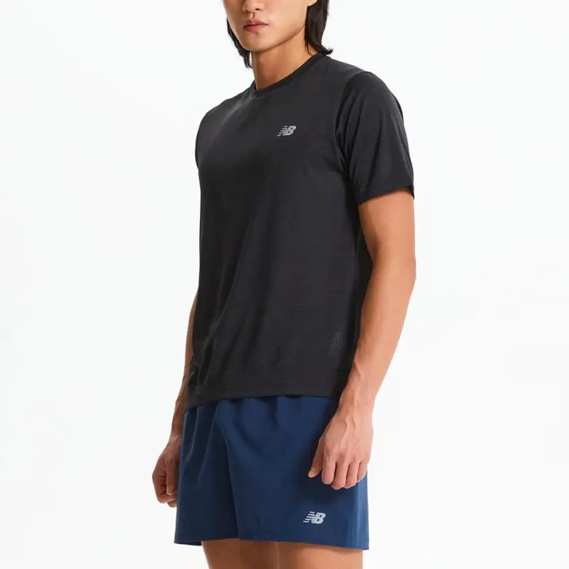 New Balance ICEXUNI Athletics T Shirt Unisex Black-4